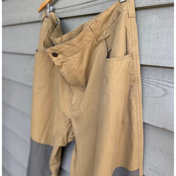 Orvis Vintage Chap-Front Upland Pants Khaki/Gray 44 - Picture 7 of 11